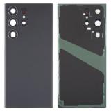 COVER POSTERIORE PER SAMSUNG GALAXY S23 ULTRA 5G S918B NERO FANTASMA
