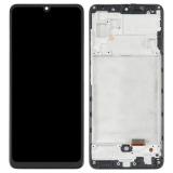 DISPLAY LCD + TOUCHSCREEN DISPLAY COMPLETO + FRAME PER SAMSUNG GALAXY A32 4G A325F / A325M NERO OEM OLED