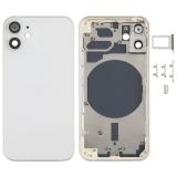COVER POSTERIORE PER APPLE IPHONE 12 MINI 5.4 BIANCO OEM