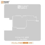 AMAOE IPXS/MAX 0.12mm STENCIL REBALLING BGA A STRATO INTERMEDIO PER APPLE IPHONE XS / XS MAX