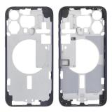 COVER CENTRALE A PER APPLE IPHONE 15 PRO MAX 6.7 BLU MATERIALE ORIGINALE