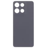 COVER POSTERIORE PER MOTOROLA MOTO G15 (XT2521-2) GRIGIO / NERO ORIGINALE