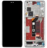 TOUCHSCREEN + DISPLAY OLED DISPLAY COMPLETO + FRAME PER HONOR 200 PRO 5G (ELP-AN00 ELP-NX9) VERDE ORIGINALE