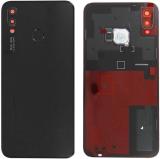 COVER POSTERIORE PER HUAWEI P20 LITE / NOVA 3E NERO ORIGINALE
