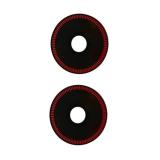 SET 2 PEZZI VETRO DI CAMERA PER ZTE BLADE A54