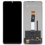 DISPLAY LCD + TOUCHSCREEN DISPLAY COMPLETO SENZA FRAME PER XIAOMI REDMI 12C (22120RN86G) NERO ORIGINALE (TRULY VERSION)