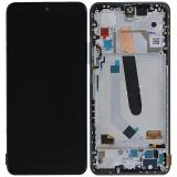 TOUCHSCREEN + DISPLAY LCD DISPLAY COMPLETO + FRAME PER XIAOMI POCO F3 (M2012K11AG) NERO ORIGINALE (SERVICE PACK) (5600030K1100/56000D0K1100)