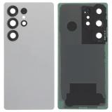 COVER POSTERIORE PER SAMSUNG GALAXY S25 ULTRA S938B TITANIO BIANCO ARGENTO