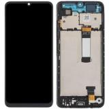 DISPLAY LCD + TOUCHSCREEN DISPLAY COMPLETO + FRAME PER XIAOMI REDMI A5 (25028PC03G 25028RN03A) / POCO C71 (25028PC03I 25028PC03G) NERO ORIGINALE (MISURA 167.92 MM)