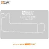 AMAOE IP12/PRO 0.12mm STENCIL REBALLING BGA A STRATO INTERMEDIO PER APPLE IPHONE 12 / 12 PRO
