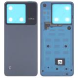 COVER POSTERIORE PER XIAOMI POCO X6 5G (23122PCD1G 23122PCD1I) NERO ORIGINALE