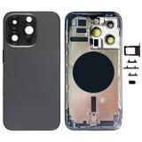 COVER POSTERIORE PER APPLE IPHONE 14 PRO 6.1 NERO OEM