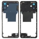 COVER CENTRALE B PER SAMSUNG GALAXY A06 A065F NERO ORIGINALE