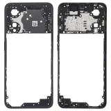 COVER CENTRALE B PER OPPO A78 5G (CPH2483 CPH2495) NERO ORIGINALE