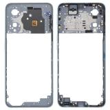 COVER CENTRALE B PER OPPO A78 5G (CPH2483 CPH2495) BLU ORIGINALE