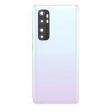 COVER POSTERIORE PER XIAOMI MI NOTE 10 LITE (M2002F4LG ) BIANCO ORIGINALE