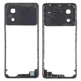 COVER CENTRALE B PER OPPO A58 4G (CPH2577) NERO ORIGINALE