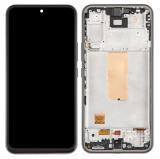 TOUCHSCREEN + DISPLAY AMOLED DISPLAY COMPLETO + FRAME PER SAMSUNG GALAXY A54 5G A546B NERO OEM