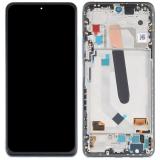 TOUCHSCREEN + DISPLAY LCD DISPLAY COMPLETO + FRAME PER XIAOMI POCO F3 (M2012K11AG) BLU ORIGINALE (SERVICE PACK) (5600040K1100)