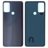 COVER POSTERIORE PER MOTOROLA MOTO G50 (XT2137-1 XT2137-2) GRIGIO / NERO ORIGINALE