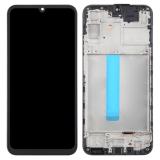 TOUCHSCREEN + DISPLAY AMOLED DISPLAY COMPLETO + FRAME PER SAMSUNG GALAXY A25 5G A256B NERO OEM