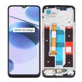 DISPLAY LCD + TOUCHSCREEN DISPLAY COMPLETO + FRAME PER REALME C35 (RMX3511) / NARZO 50A PRIME (RMX3516) NERO