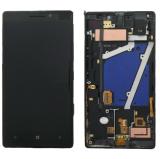 TOUCHSCREEN + DISPLAY LCD DISPLAY COMPLETO + FRAME PER NOKIA LUMIA 930 N930 NERO