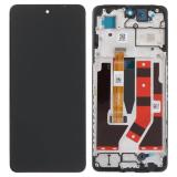 DISPLAY LCD + TOUCHSCREEN DISPLAY COMPLETO + FRAME PER ONEPLUS NORD CE 3 LITE (CPH2467 CPH2465) NERO ORIGINALE