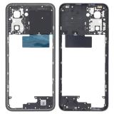 COVER CENTRALE B PER REALME C33 (RMX3624) NERO ORIGINALE