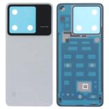 COVER POSTERIORE PER XIAOMI POCO X6 5G (23122PCD1G 23122PCD1I) BIANCO ORIGINALE