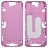 COVER CENTRALE A PER APPLE IPHONE 16 PLUS 6.7 ROSA OEM (SENZA PULSANTE DELLA FOTOCAMERA + CAVO)