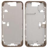 COVER CENTRALE A PER APPLE IPHONE 16 PRO MAX 6.9 ORO OEM (SENZA PULSANTE DELLA FOTOCAMERA + CAVO)