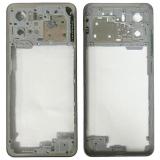 COVER CENTRALE B PER REALME C75 5G (RMX3963) NERO ORIGINALE