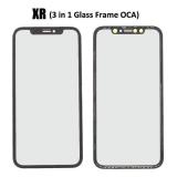 VETRO + SUPPORTO ORIGINALE PER APPLE IPHONE XR 6.1 NERO