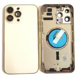 COVER POSTERIORE PER APPLE IPHONE 14 PRO MAX 6.7 ORO OEM