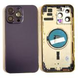 COVER POSTERIORE PER APPLE IPHONE 14 PRO MAX 6.7 VIOLA MATERIALE ORIGINALE