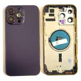 COVER POSTERIORE PER APPLE IPHONE 14 PRO MAX 6.7 VIOLA OEM