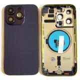 COVER POSTERIORE PER APPLE IPHONE 14 PRO 6.1 VIOLA MATERIALE ORIGINALE
