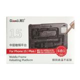 QIANLI PIATTAFORMA REBALLING TELAIO MEDIO PER APPLE IPHONE 15 / IPHONE 15 PLUS / IPHONE 15 PRO / IPHONE 15 PRO MAX