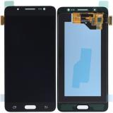TOUCHSCREEN + DISPLAY LCD DISPLAY COMPLETO SENZA FRAME PER SAMSUNG GALAXY J5 2016 J510F NERO ORIGINALE (SERVICE PACK)