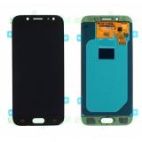 TOUCHSCREEN + DISPLAY LCD DISPLAY COMPLETO SENZA FRAME PER SAMSUNG GALAXY J5(2017) J530F NERO ORIGINALE (SERVICE PACK)