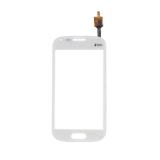 TOUCH E VETRO PER SAMSUNG GALAXY TREND PLUS S7580 S7582 COLORE BIANCO