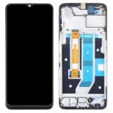DISPLAY LCD + TOUCHSCREEN DISPLAY COMPLETO + FRAME PER OPPO A78 5G (CPH2483 CPH2495) NERO ORIGINALE