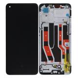 TOUCHSCREEN + DISPLAY OLED DISPLAY COMPLETO + FRAME PER OPPO RENO7 4G (CPH2363) NERO