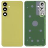 COVER POSTERIORE PER SAMSUNG GALAXY S24 FE 5G S721B GIALLO ORIGINALE