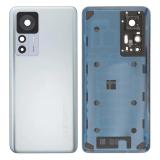 COVER POSTERIORE (108MP CAMERA) PER XIAOMI 12T (22071212AG) ARGENTO