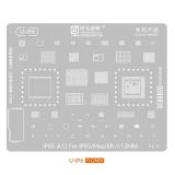 AMAOE IP XS / XS MAX / XR STAMPO METALLICO DEGLI IC PER APPLE IPHONE XR / XS / XS MAX