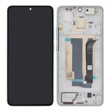 TOUCHSCREEN + DISPLAY AMOLED DISPLAY COMPLETO + FRAME PER XIAOMI POCO X7 PRO 5G (2412DPC0AG) VERDE ORIGINALE (SERVICE PACK)