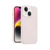 CUSTODIA CELLULARE DI SILICONE LIQUIDO + MAGNETICO PER APPLE IPHONE 14 ROSA