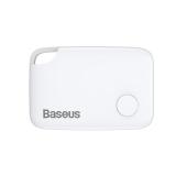 BASEUS T2 DISPOSITIVO ANTI-SMARRIMENTO INTELLIGENTE STILE CORDINO RICERCA CON UN CLIC PER UN POSIZIONAMENTO ACCURATO PER APPLE / ANDROIDE BIANCO